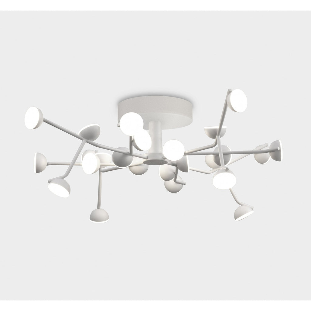 M6416 Adn 24 Light Ceiling Round 65.8cm 72W LED White
