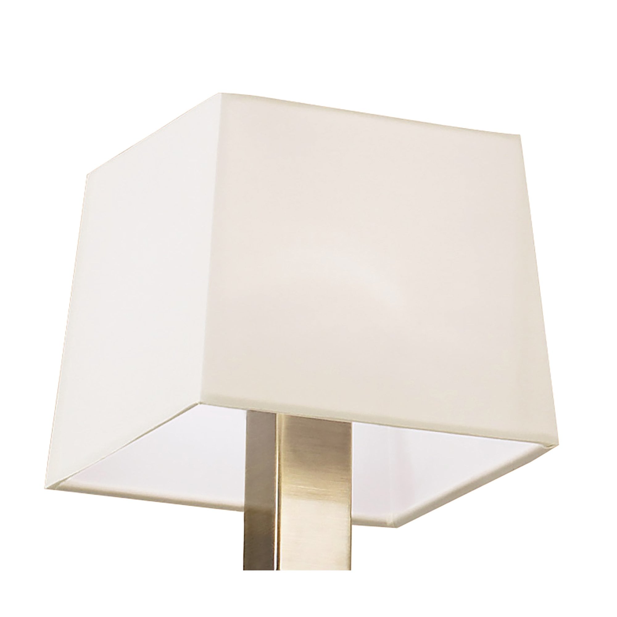 M0783AB Akira Pendant 3 Light E14 Antique Brass Cream Shades