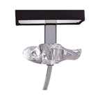 M0787/S Akira Wall Lamp Switched 2 Light E14 Polished Chrome Black Shades