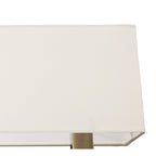 M0788AB/S Akira Wall Lamp Switched 3 Light E14 Antique Brass Cream Shade