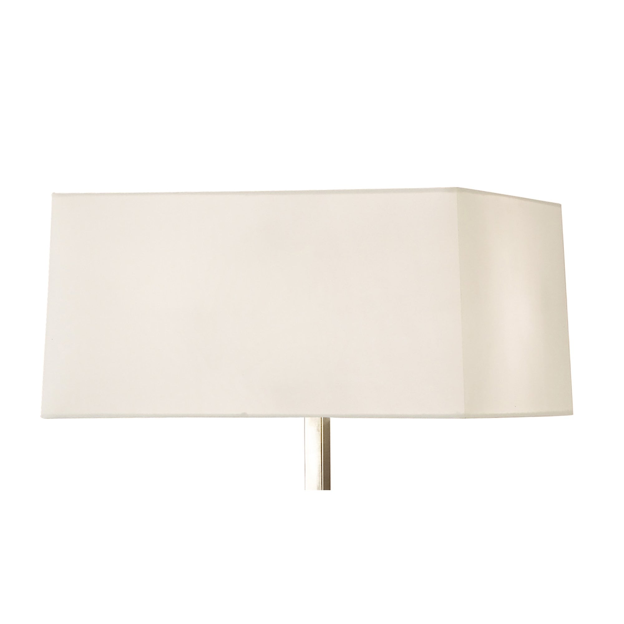 M0791AB Akira Floor Lamp 3 Light E27 Antique Brass Cream Shade
