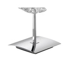 M0793 Akira Table Lamp 2 Light E27 Polished Chrome Black Shade
