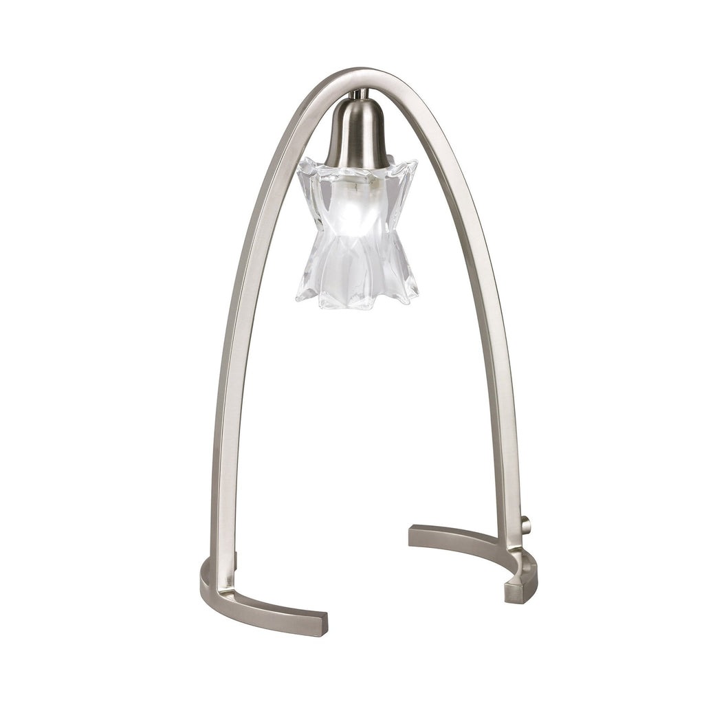 M0615 Alaska Table 1 Light G9 Satin Nickel