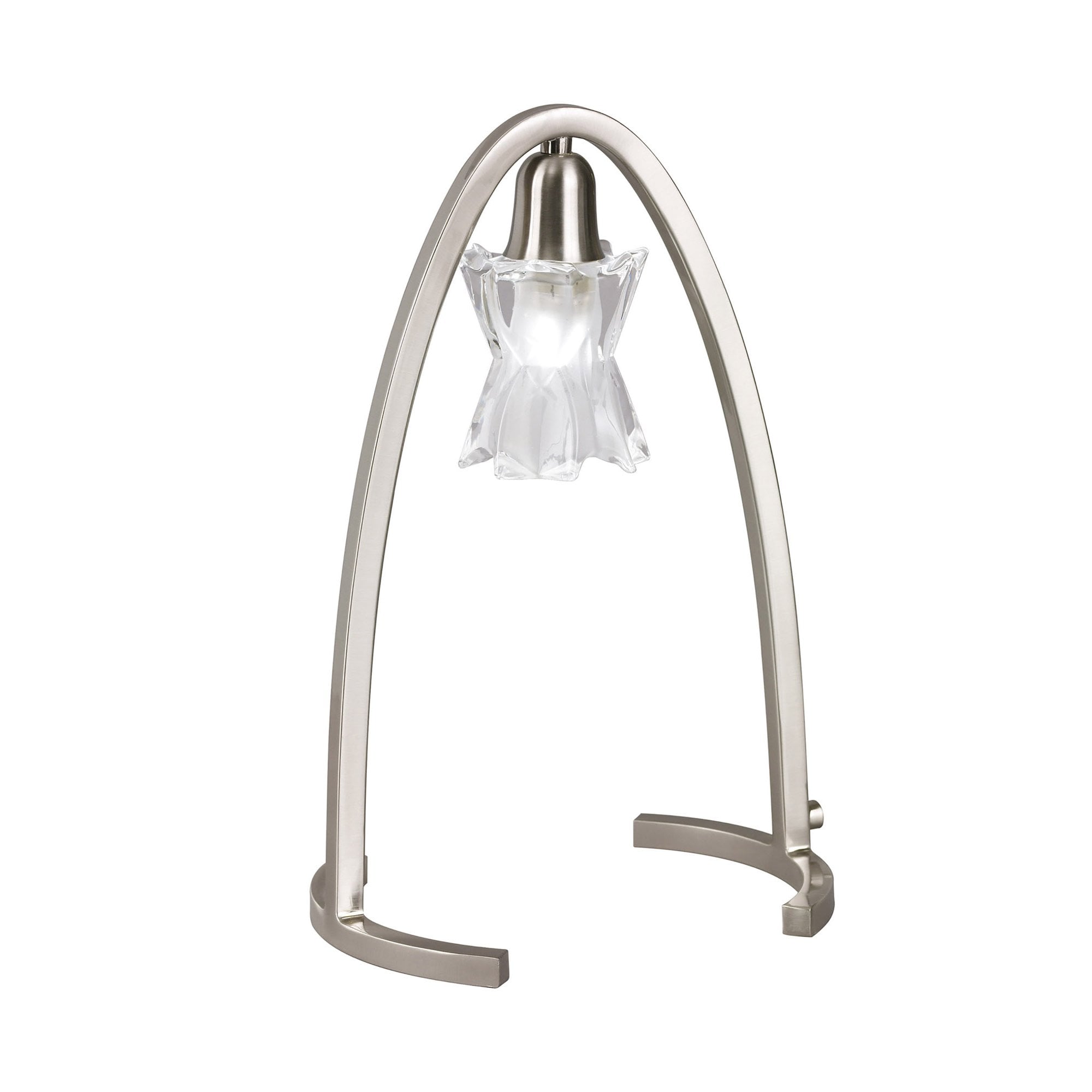 M0615 Alaska Table 1 Light G9 Satin Nickel