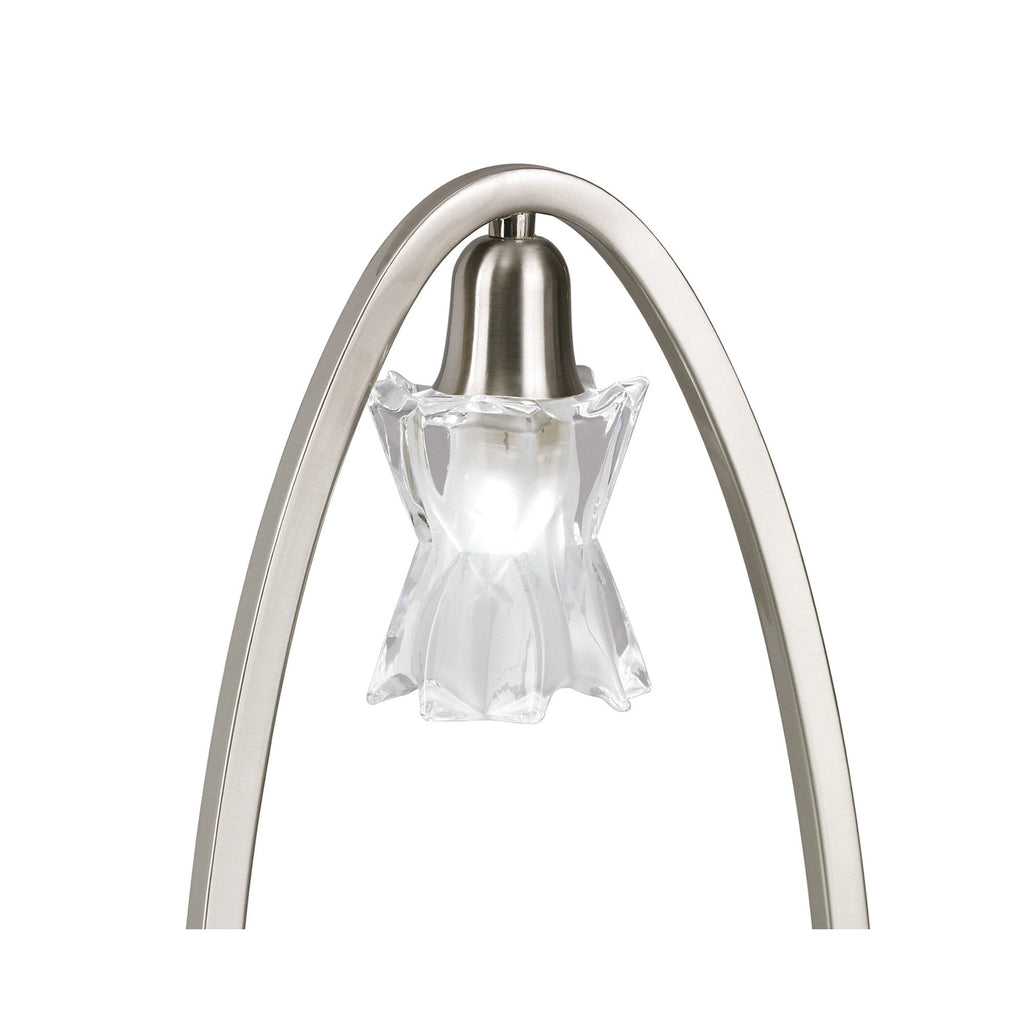 M0615 Alaska Table 1 Light G9 Satin Nickel