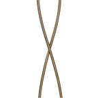 M0616AB Alaska Floor Light G9 2 Light G9 Antique Brass