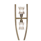 M0616AB Alaska Floor Light G9 2 Light G9 Antique Brass