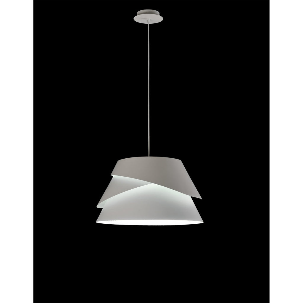 M5861 Alboran Pendant Medium 1 Light Alumimium/ Iron