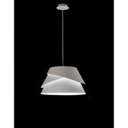 M5861 Alboran Pendant Medium 1 Light Alumimium/ Iron