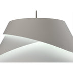 M5861 Alboran Pendant Medium 1 Light Alumimium/ Iron