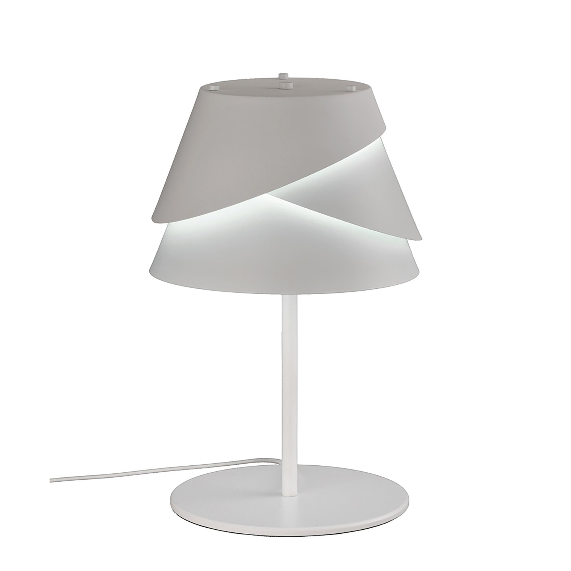 M5863 Alboran Table Lamp 1 Light Alumimium/Iron