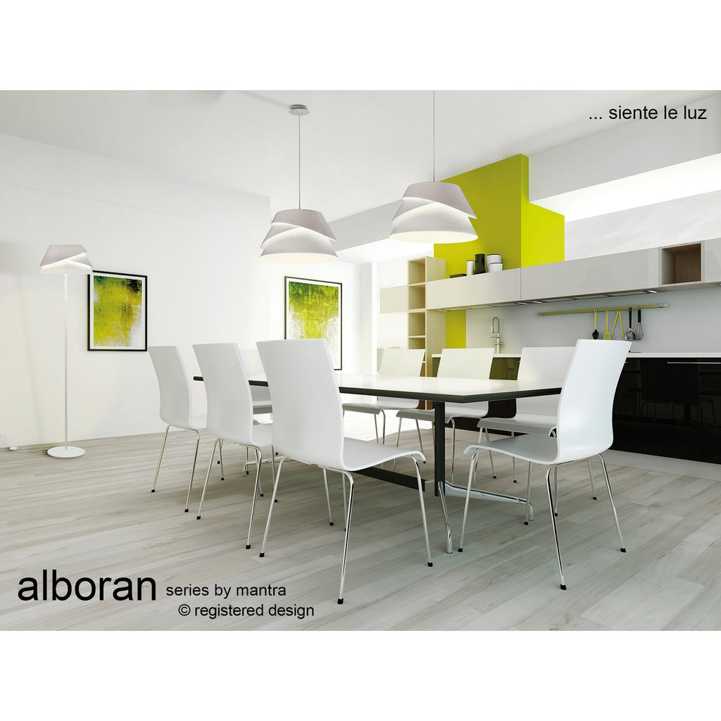 M5863 Alboran Table Lamp 1 Light Alumimium/Iron