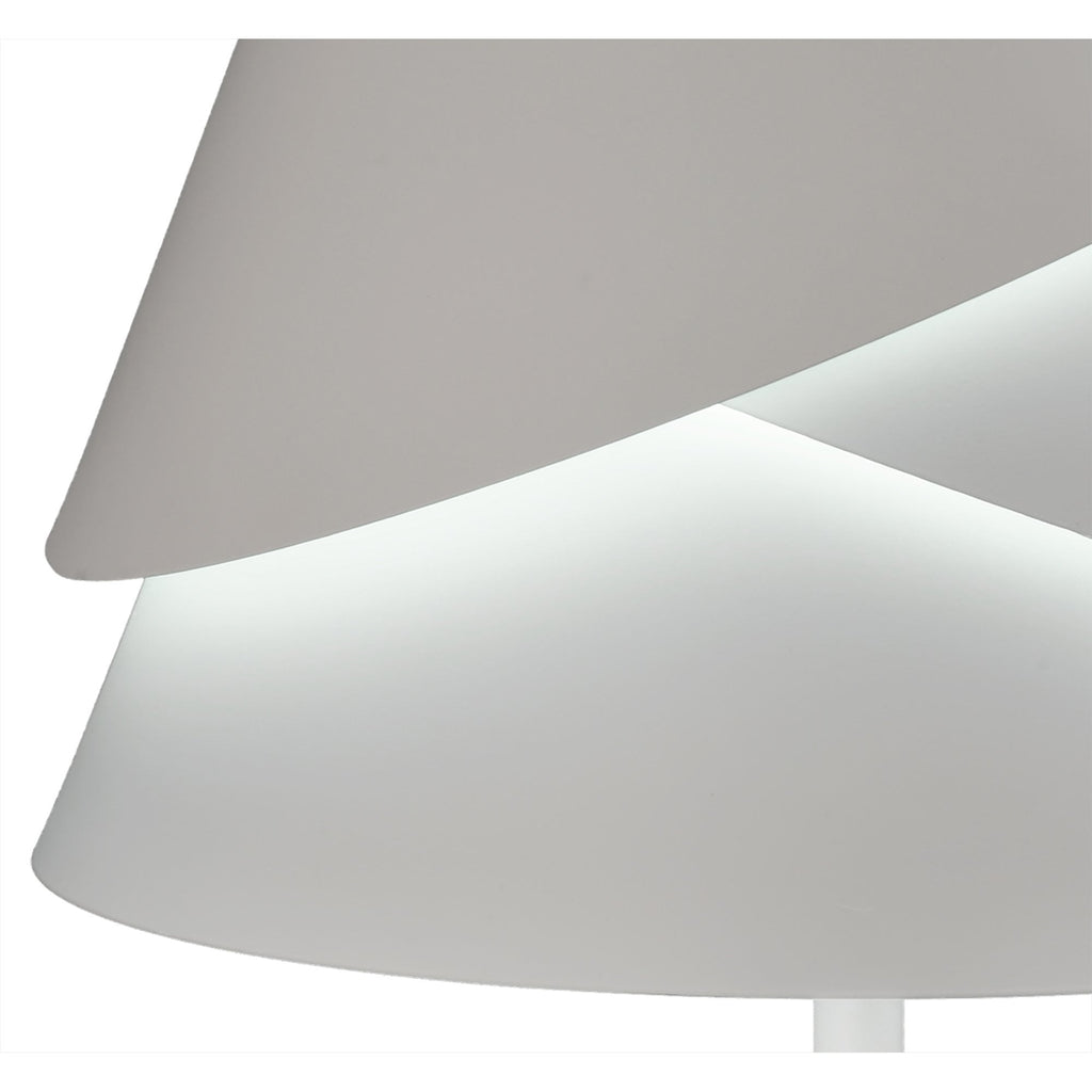 M5863 Alboran Table Lamp 1 Light Alumimium/Iron