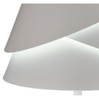 M5863 Alboran Table Lamp 1 Light Alumimium/Iron
