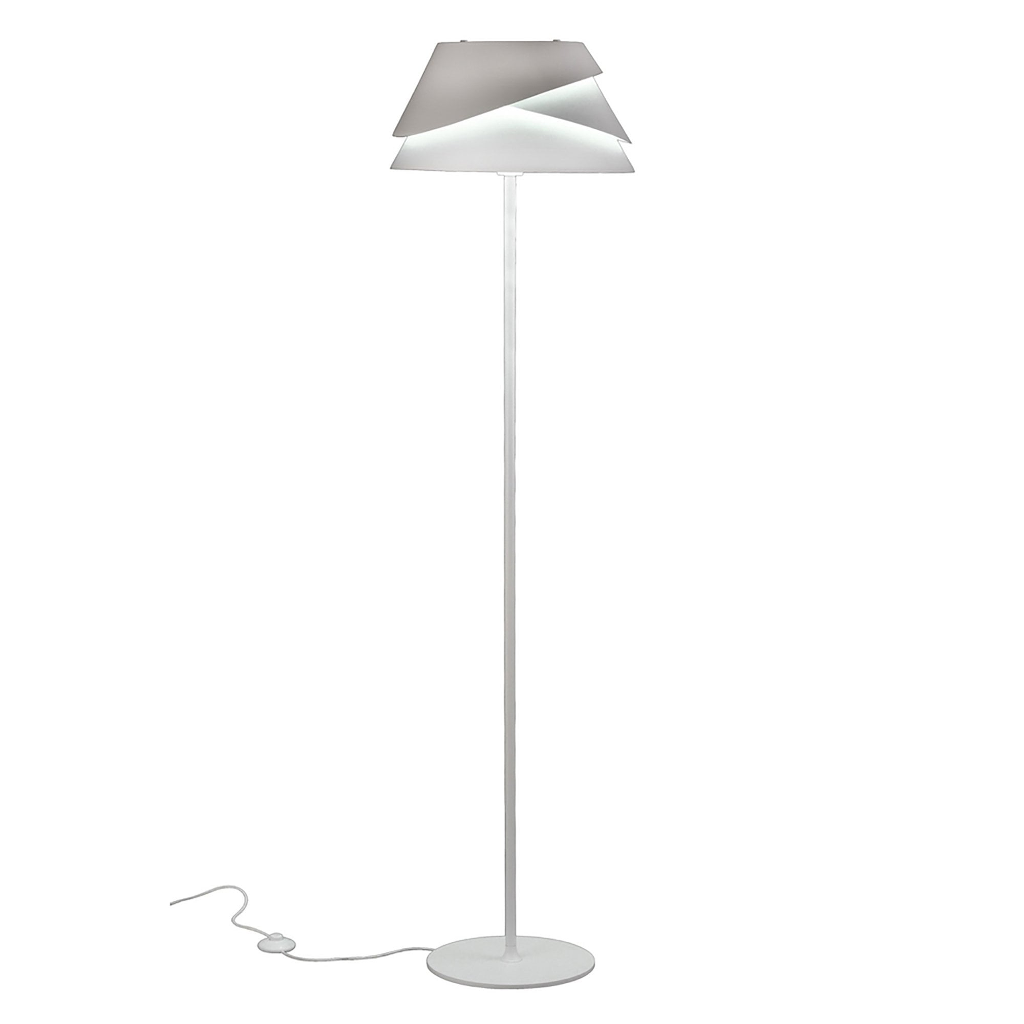 M5864 Alboran Floor Lamp 1 Light Alumimium/Iron