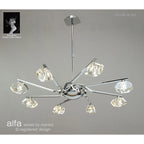 M0410 Alfa Pendant 8 Light G9 Polished Chrome