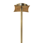 M0412AB Alfa Telescopic Pendant Convertible To Semi Flush 6 Light G9 Antique Brass