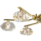 M0412PB Alfa Telescopic 6 Light G9 Polished Brass