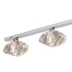M0421 Alfa Ceiling Linear Bar 3 Light G9 Polished Chrome