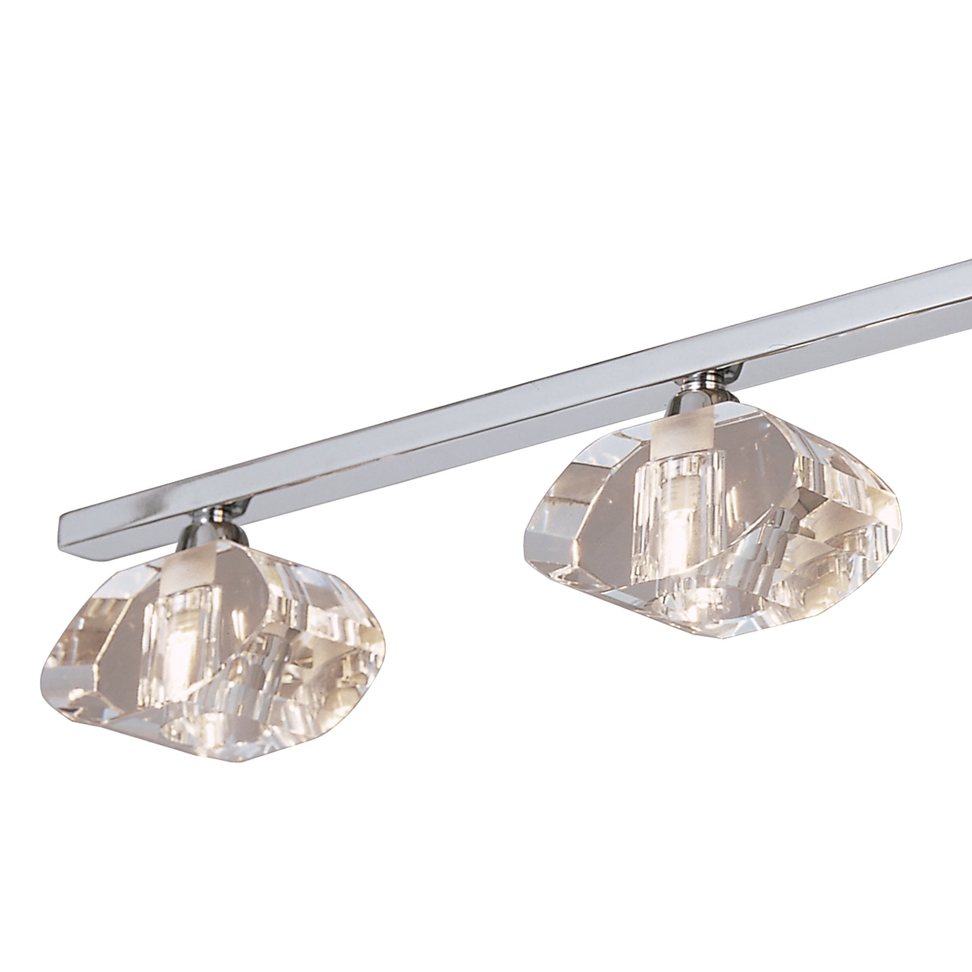 M0421 Alfa Ceiling Linear Bar 3 Light G9 Polished Chrome