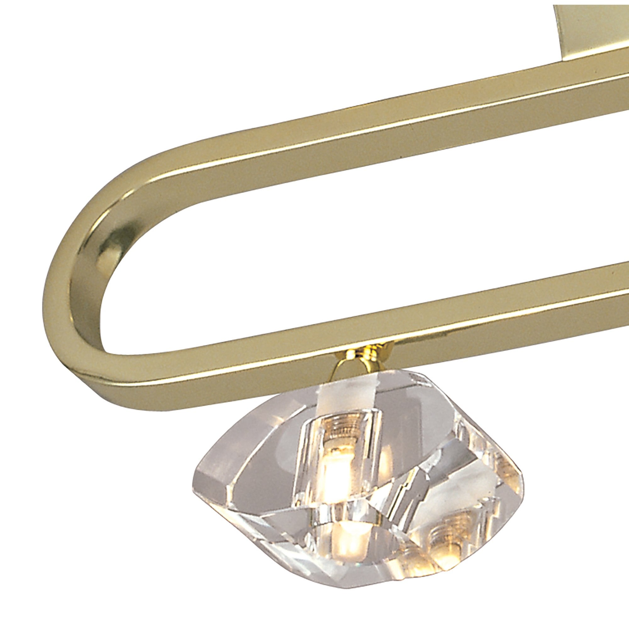 M0421PB Alfa Linear Bar 3 Light G9 Polished Brass