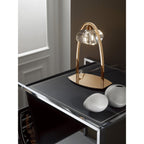 M0425 Alfa Large Table Lamp 1 Light G9 Polished Chrome