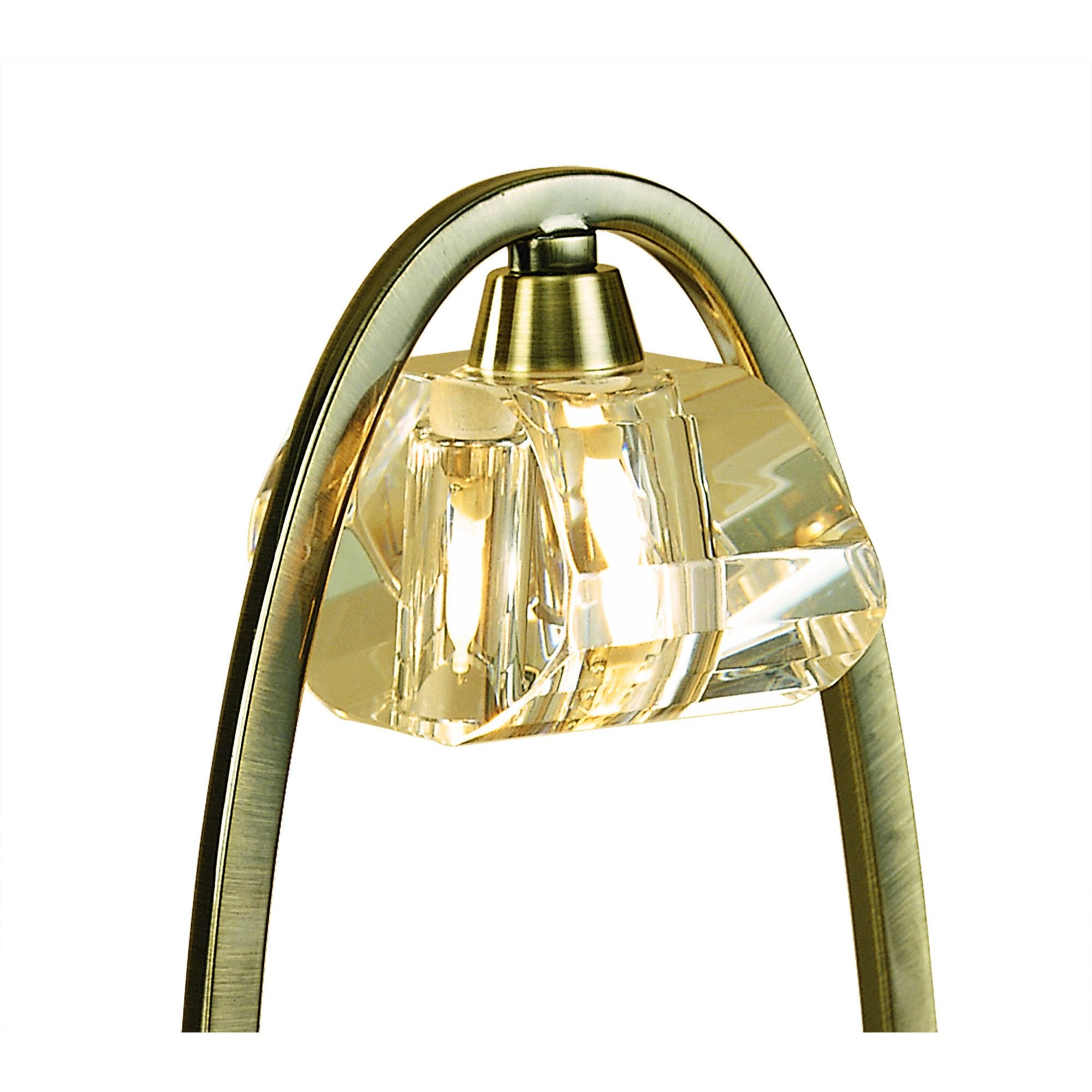 M0425AB Alfa Large Table Lamp 1 Light G9 Antique Brass