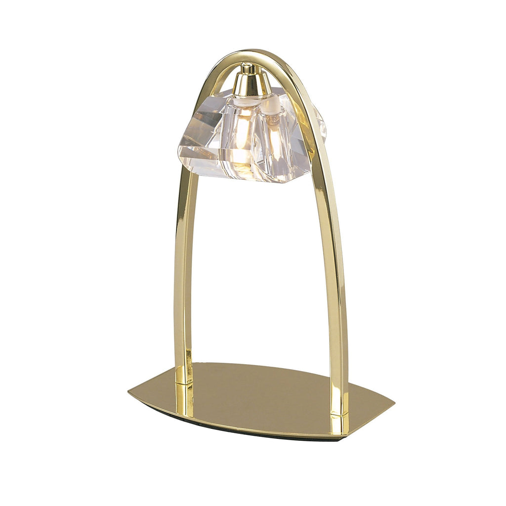 M0425PB Alfa Large Table Lamp 1 Light G9 Polished Brass