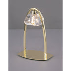 M0425PB Alfa Large Table Lamp 1 Light G9 Polished Brass