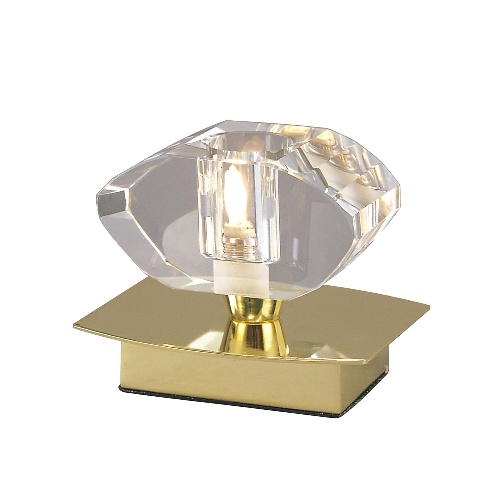 M0426PB Alfa Small Table Lamp 1 Light G9 Polished Brass