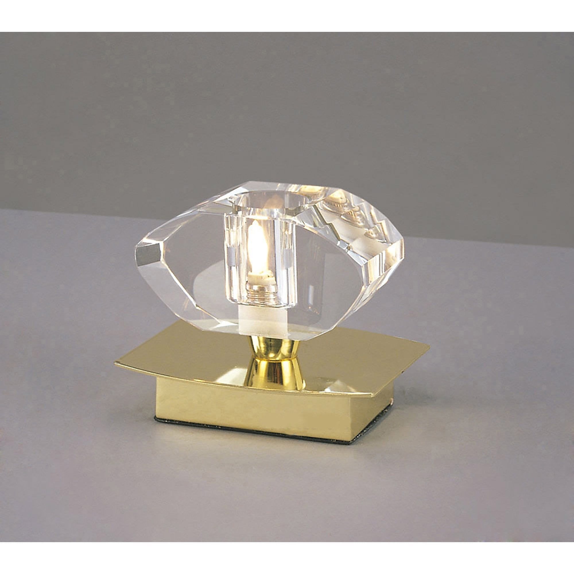 M0426PB Alfa Small Table Lamp 1 Light G9 Polished Brass