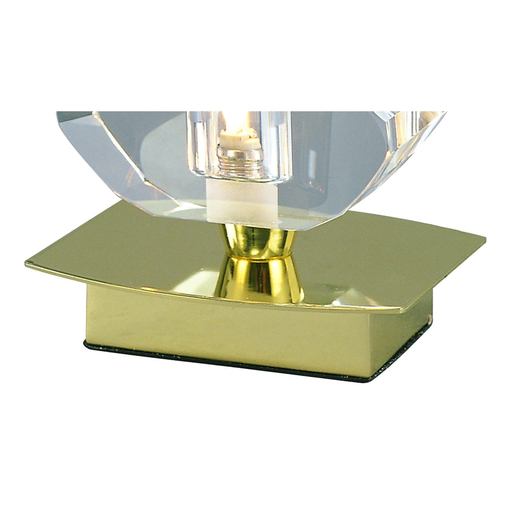 M0426PB Alfa Small Table Lamp 1 Light G9 Polished Brass