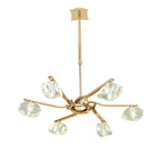 M0551FG Alfa Telescopic Convertible To Semi Flush 6 Light G9 French Gold