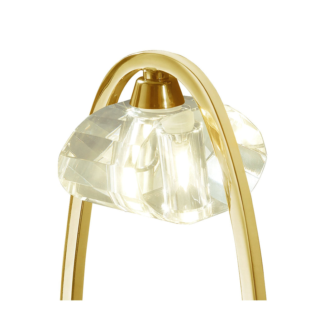 M0563FG Alfa Table Lamp 1 Light G9 French Gold