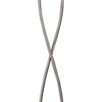 M0583 Amel Floor Lamp 2 Light G9 Polished Chrome