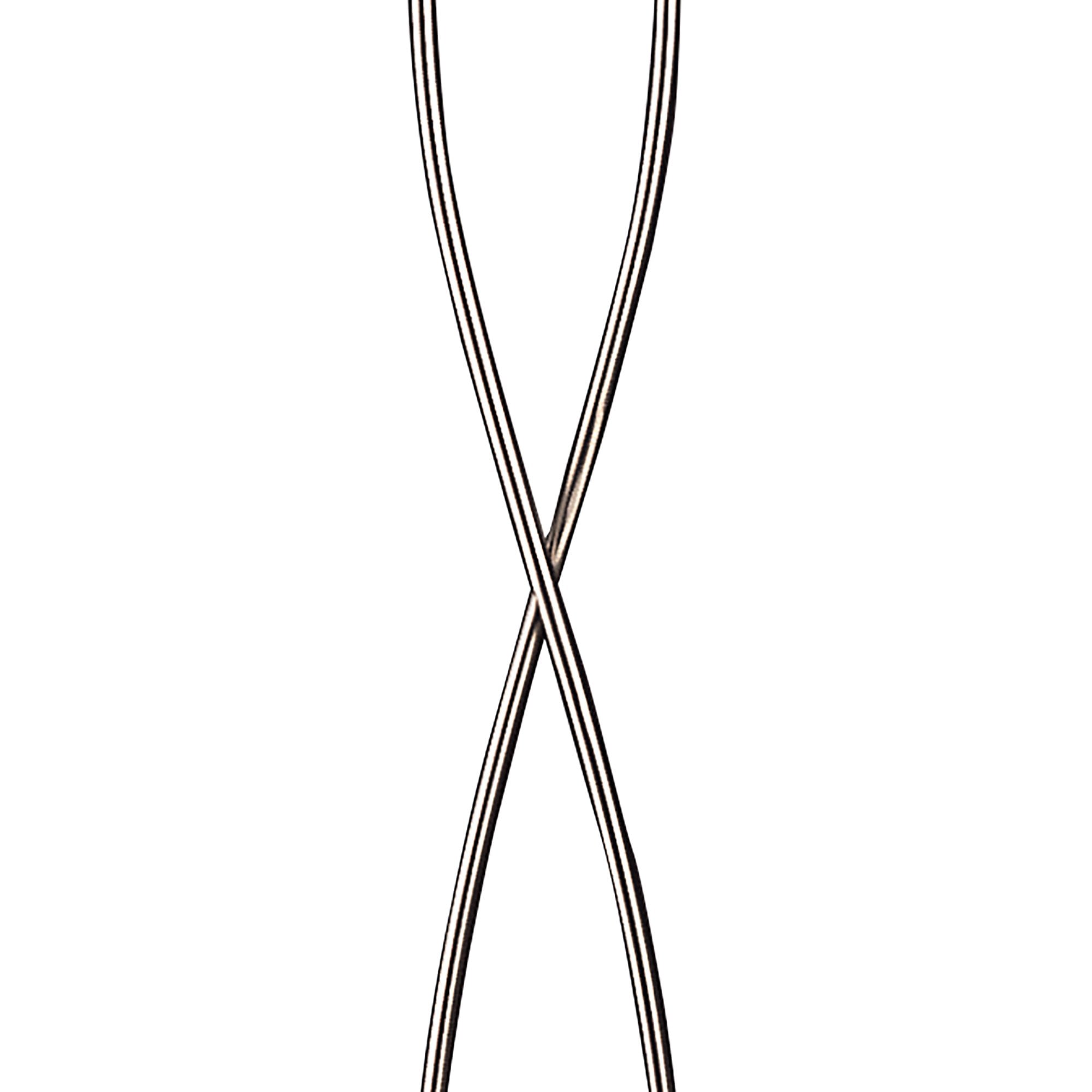 M0583 Amel Floor Lamp 2 Light G9 Polished Chrome