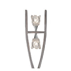 M0583 Amel Floor Lamp 2 Light G9 Polished Chrome
