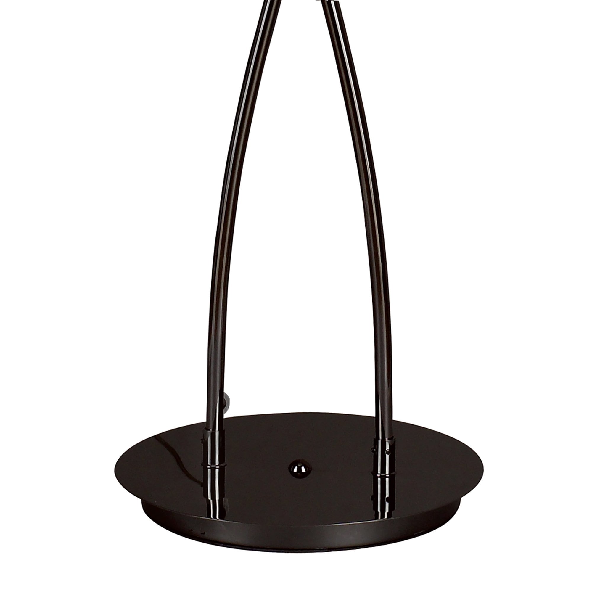M0583BC Amel Floor Lamp 2 Light G9 Black Chrome