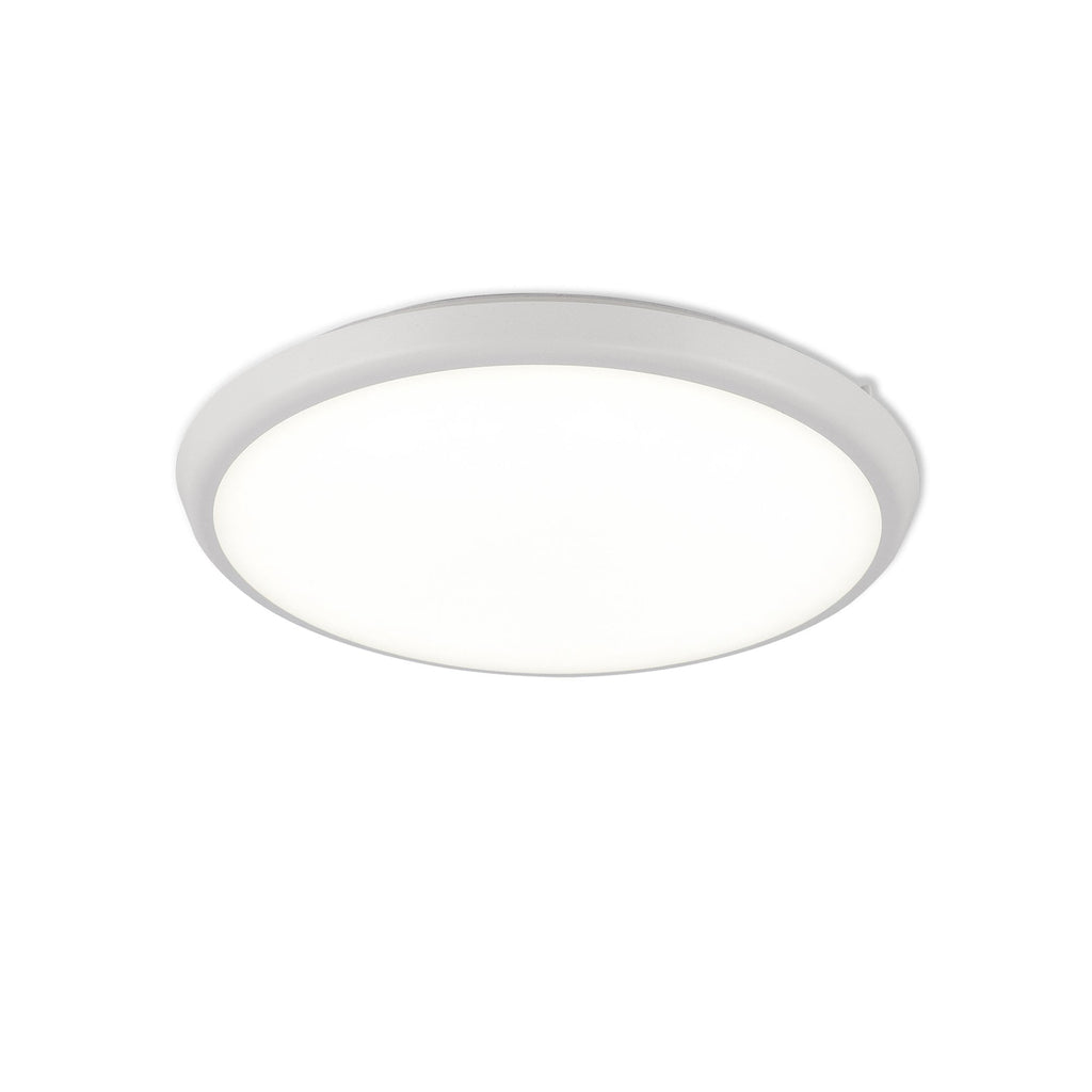M6486 Aneto Outdoor Ceiling 40cm Round 24W LED White (S)