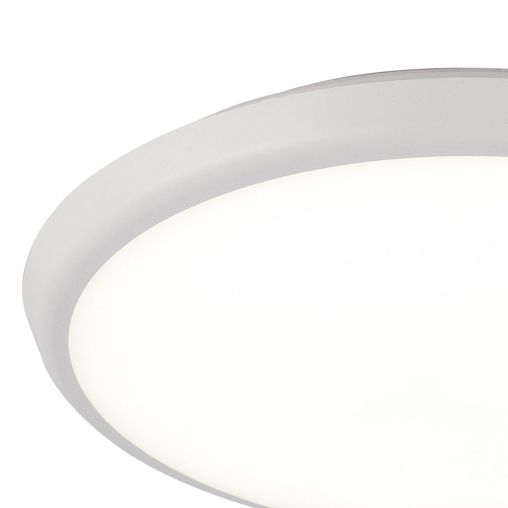 M6486 Aneto Outdoor Ceiling 40cm Round 24W LED White (S)