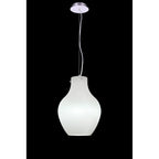 M6270 Anfora Pendant 28cm Round 1 Light White
