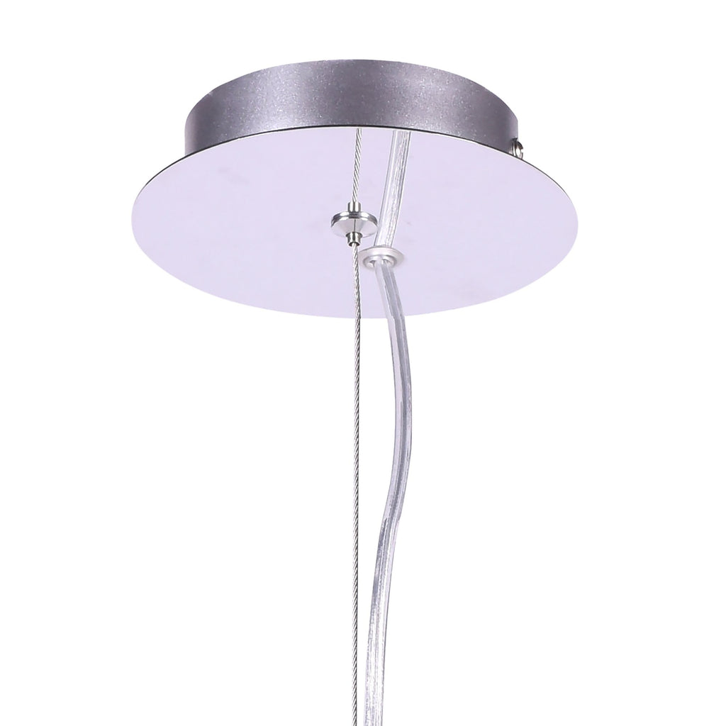 M6270 Anfora Pendant 28cm Round 1 Light White