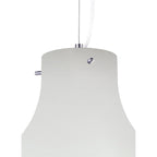 M6270 Anfora Pendant 28cm Round 1 Light White
