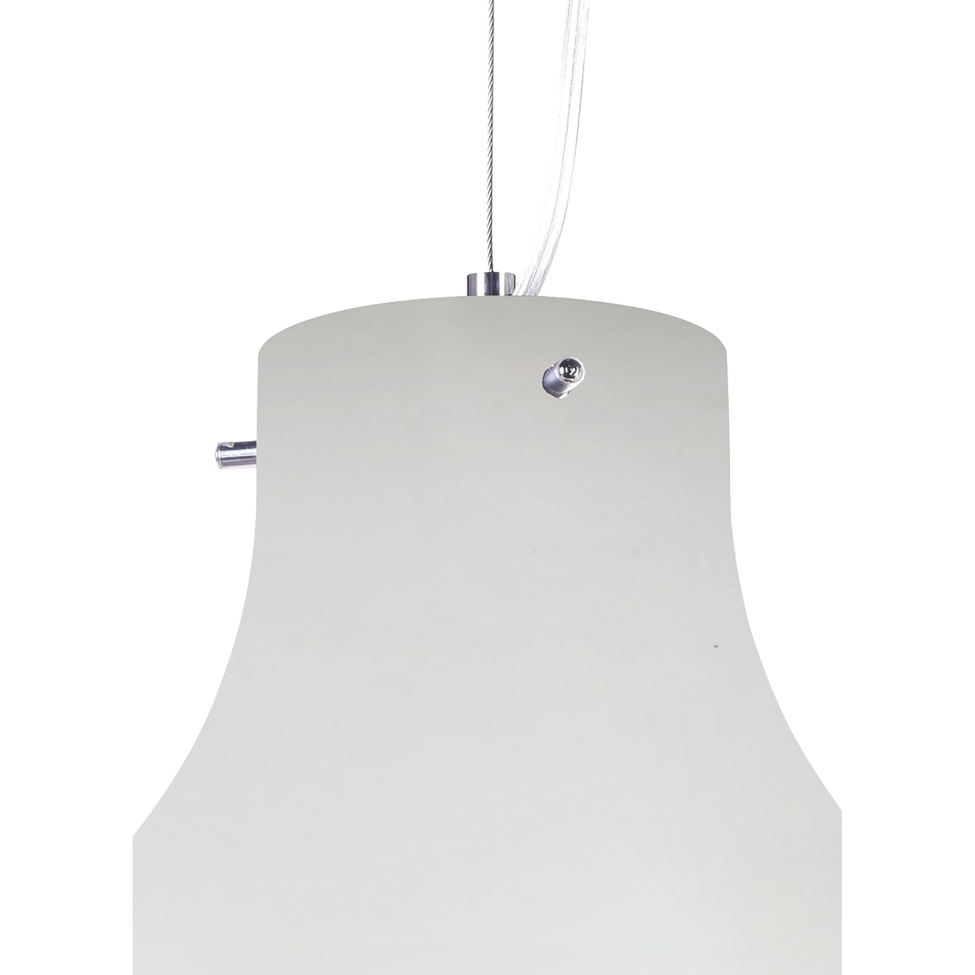 M6270 Anfora Pendant 28cm Round 1 Light White