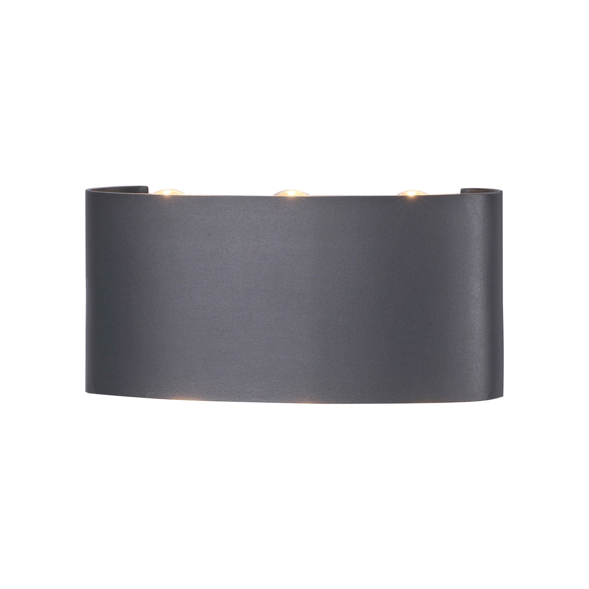 M6540 Arcs Outdoor Wall Lamp 6W LED Anthracite