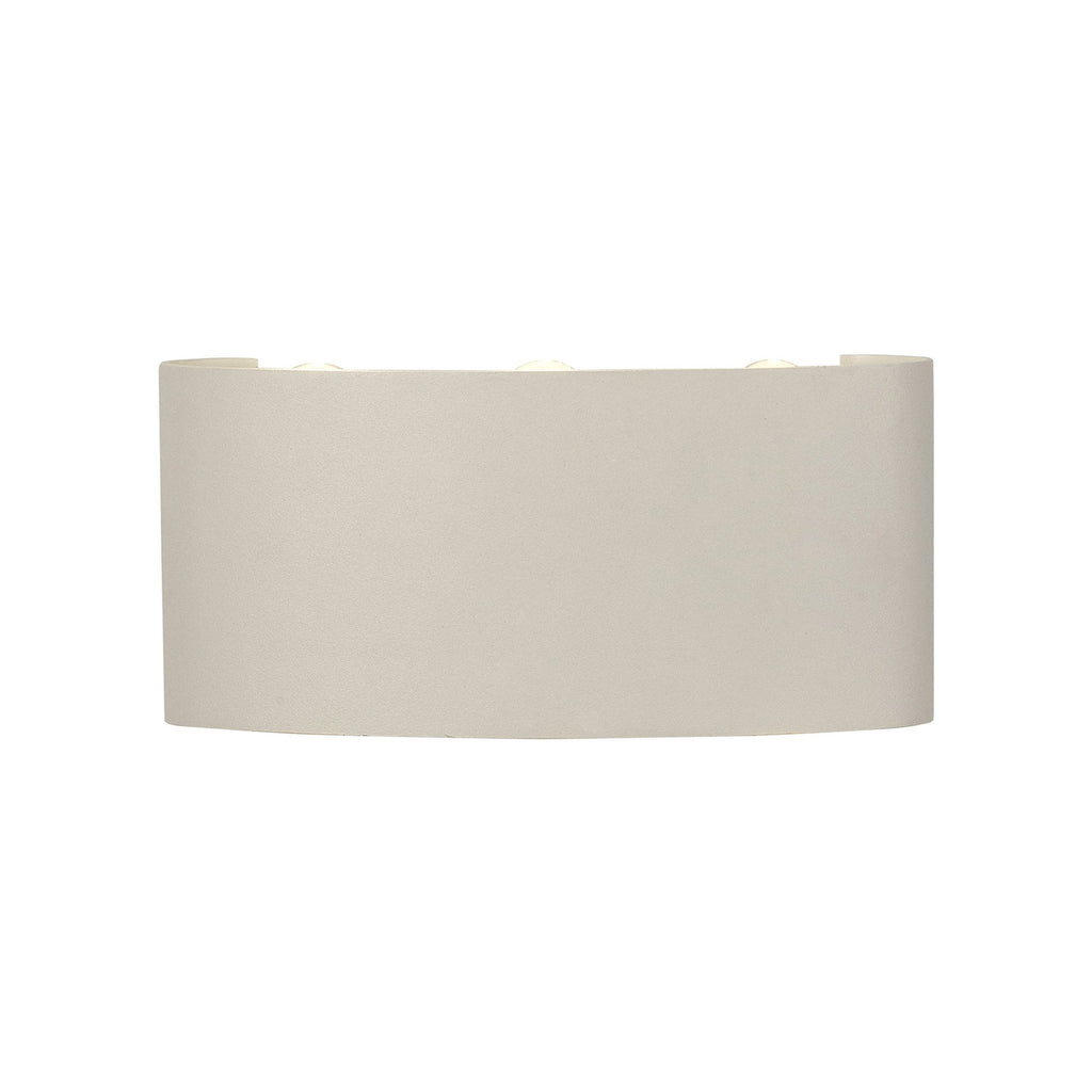 M6541 Arcs Outdoor Wall Lamp 6W LED Sand White