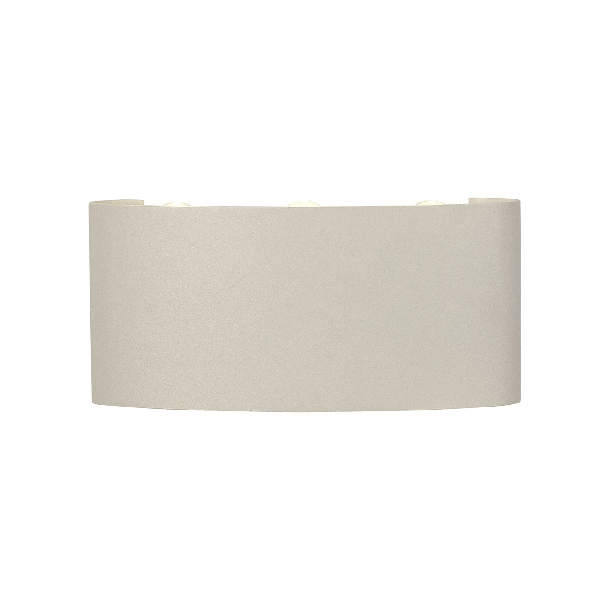 M6541 Arcs Outdoor Wall Lamp 6W LED Sand White