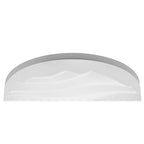 M5041 Arena Bathroom Ceiling/Wall Light Medium Round 36W LED Matt White/White Acrylic