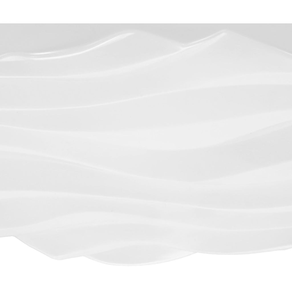 M5041 Arena Bathroom Ceiling/Wall Light Medium Round 36W LED Matt White/White Acrylic