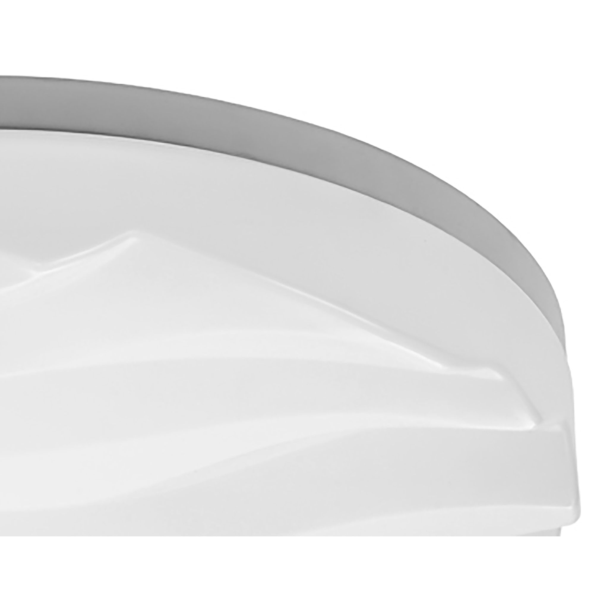 M5041 Arena Bathroom Ceiling/Wall Light Medium Round 36W LED Matt White/White Acrylic